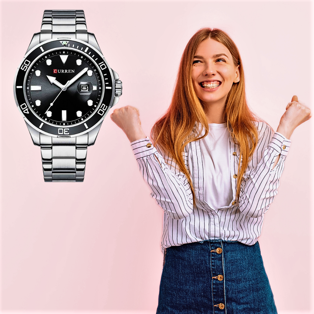 Reloj CURREN: Homenaje al Rolex Submariner