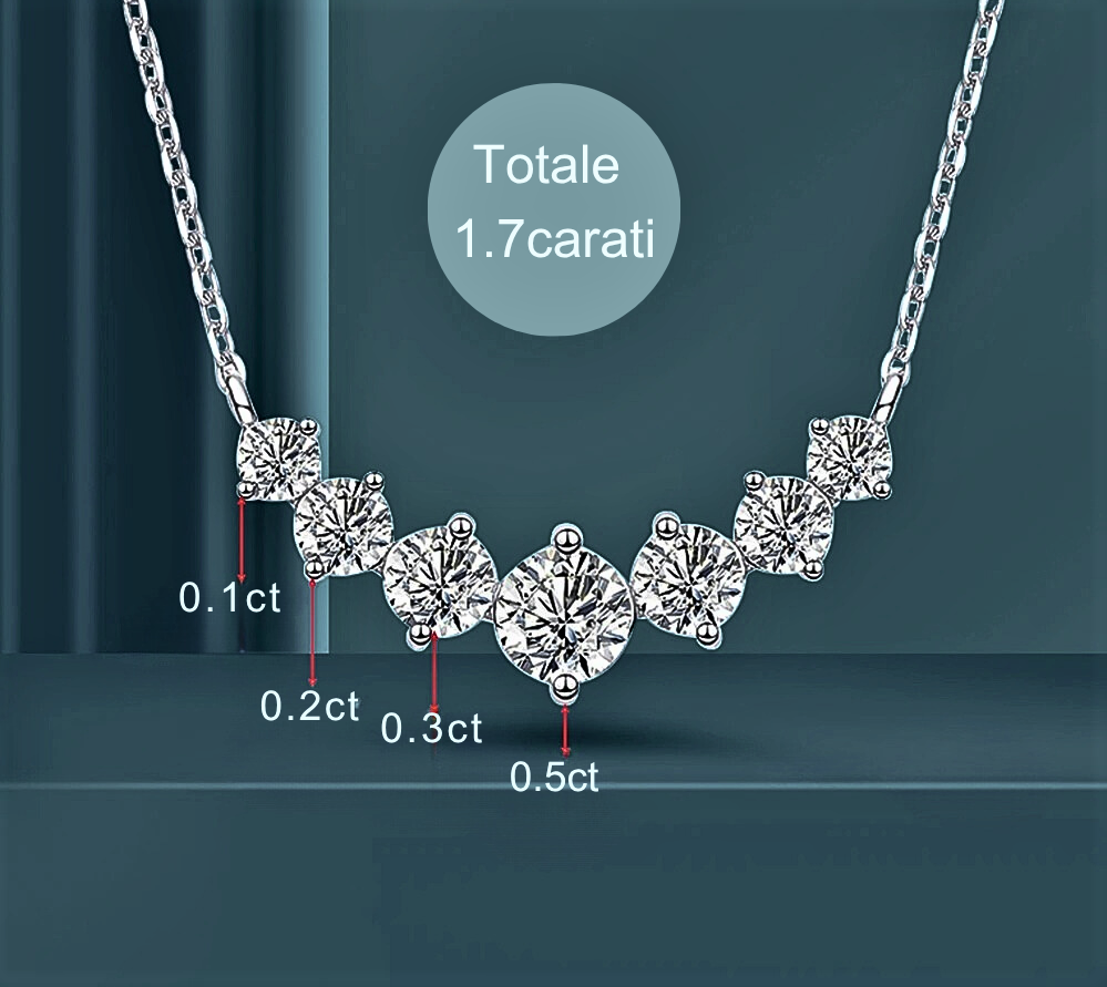 Collana Luna Crescente – Eleganza che Illumina