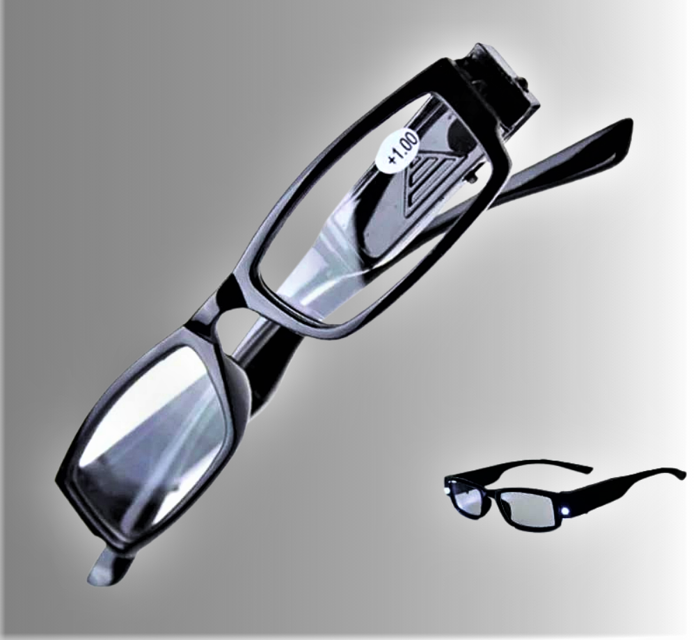 Gafas de lectura LED Leer de noche nunca ha sido tan fácil