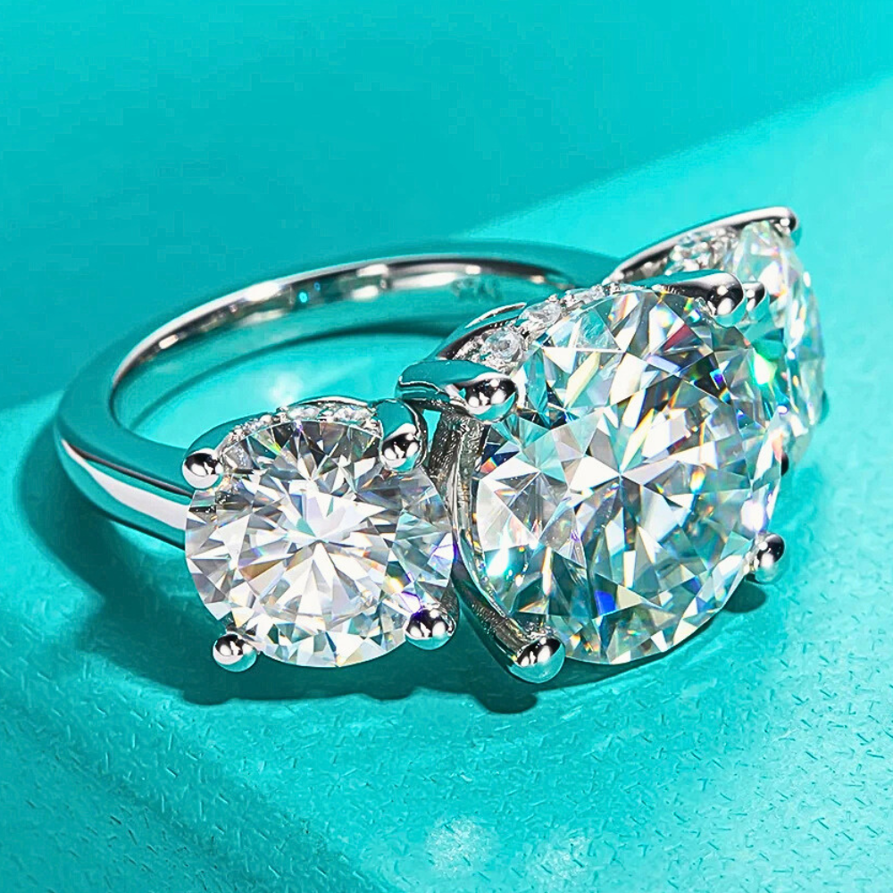 Trilogy 11 Carati – Collezione Moissanite GlamLuxe