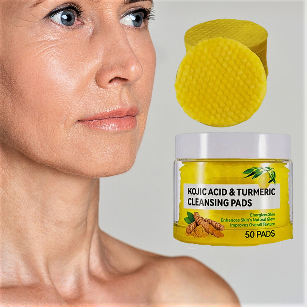 Dischetti Detergenti Esfolianti Anti-Age all'Acido Cogico