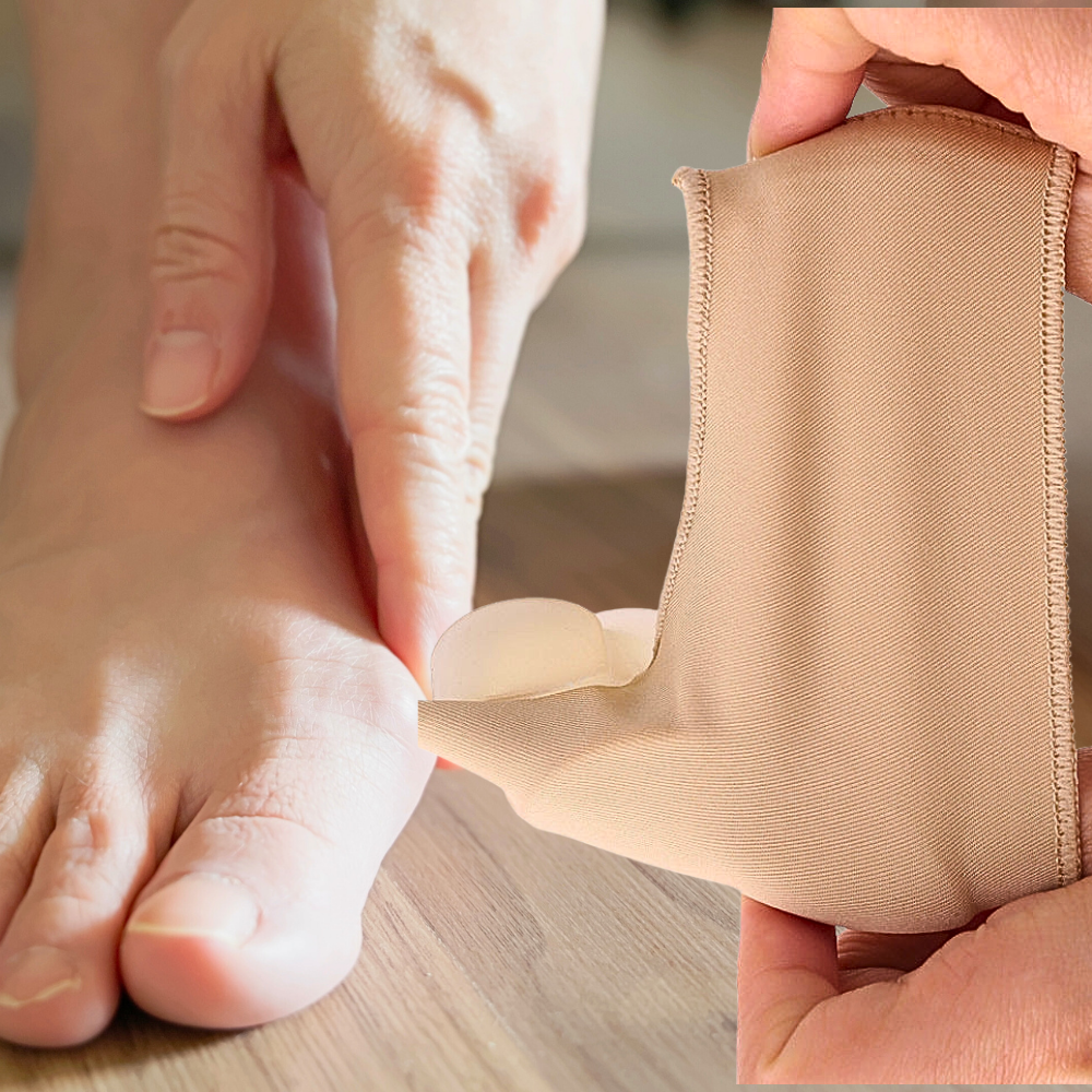 Medias correctoras ortopédicas para hallux valgus