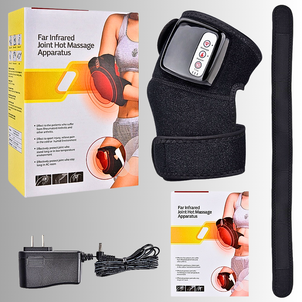 Masajeador vibratorio infrarrojo para el tratamiento del dolor de rodillas, codos y hombros