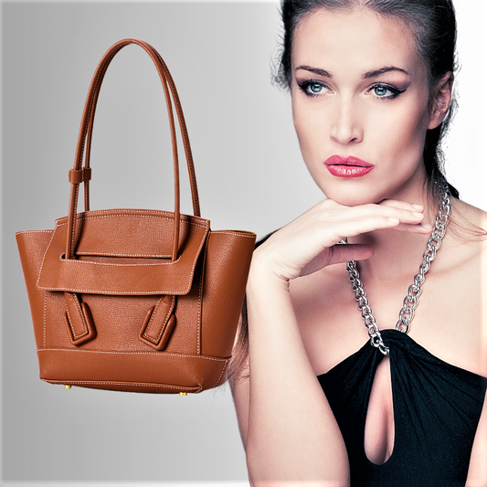 Borsa in Vera Pelle di Vitellino Eleganza e Originalità