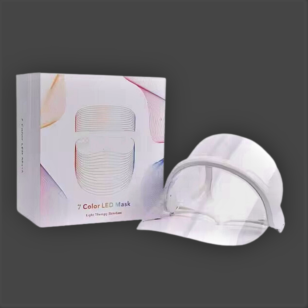 Maschera a 7 LED Fotonici a "Visiera" - La Fotobiostimolazione al Servizio della Tua Bellezza