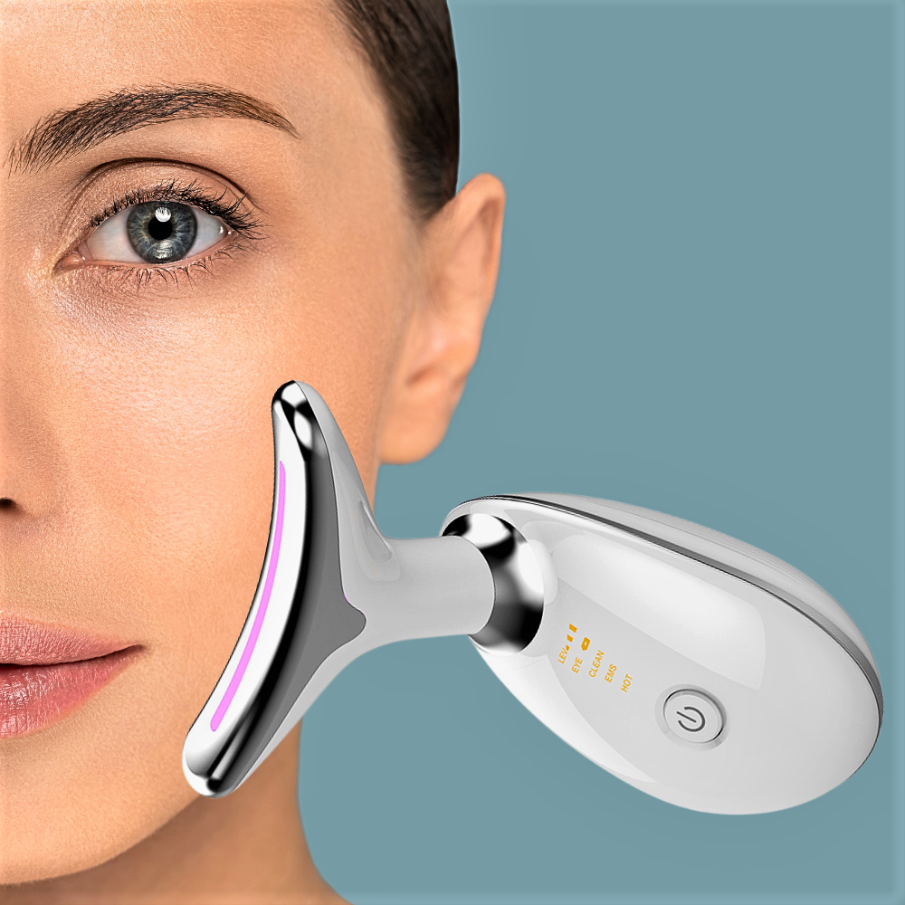 Dispositivo de belleza 3 en 1 para rostro y cuerpo Cuidado completo para una piel radiante