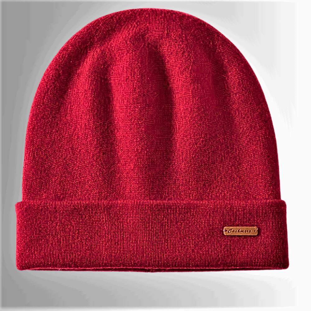 Cappello a Doppio Strato in 100% Puro Cachemire: Calore ed Eleganza Senza Tempo