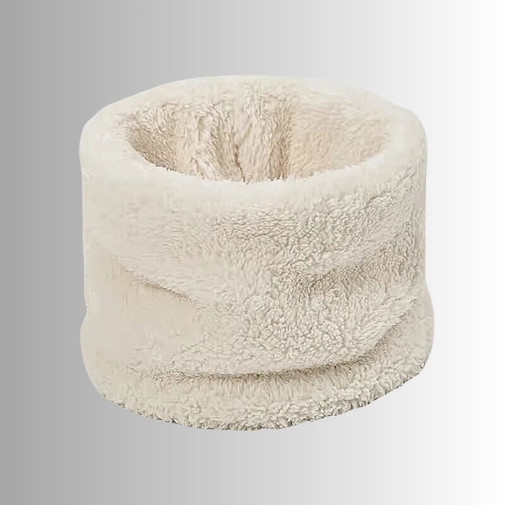 Calentador de cuello de piel de vellón: comodidad y calidez para los fríos inviernos