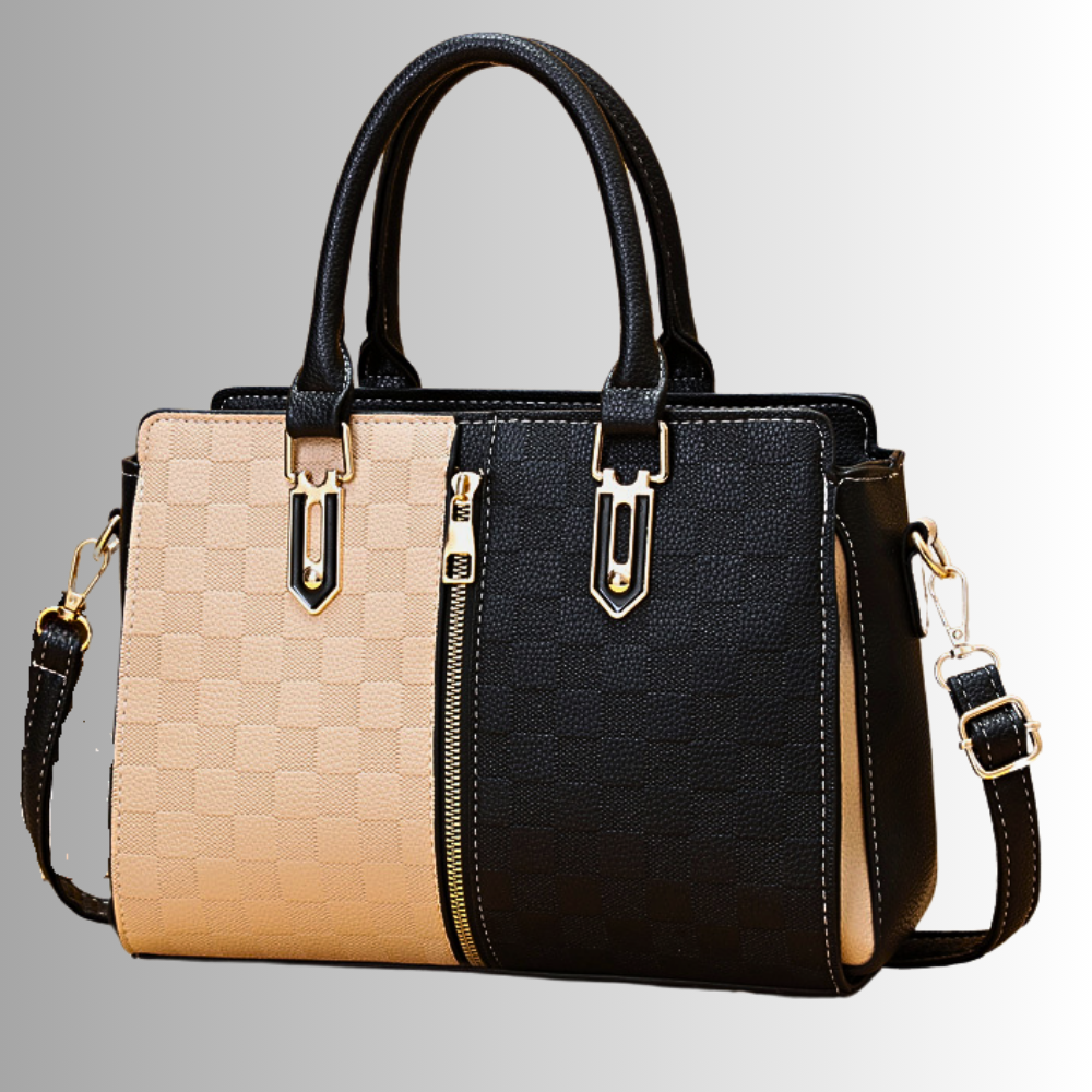 Bolso elegante de dos tonos