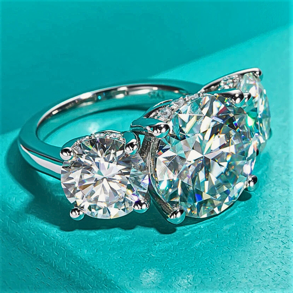 Trilogy 5 Carati – Collezione Moissanite GlamLuxe