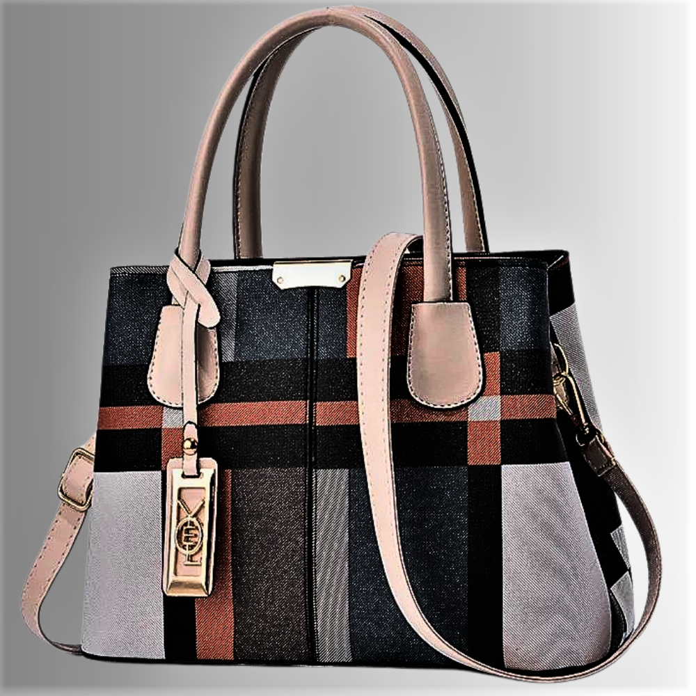 Bolso de moda de tela multicolor La originalidad se une a la modernidad