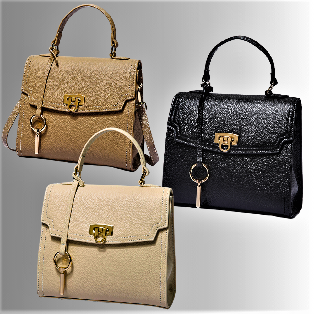 Mini Bolso en Piel de Vaca Auténtica Elegancia y Calidad Artesanal