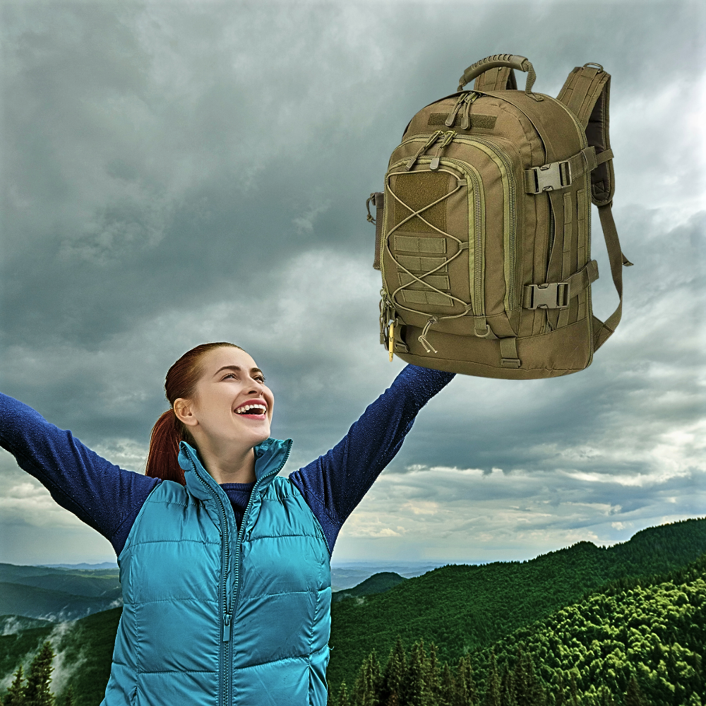 Mochila de montañismo expandible de 65 l: versatilidad y durabilidad para cada aventura