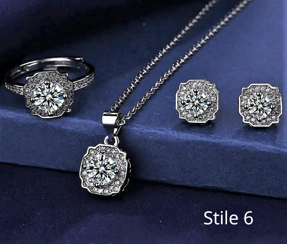 Parure "Diamanti per Tutti": Eleganza e Brillantezza per Ogni Stile