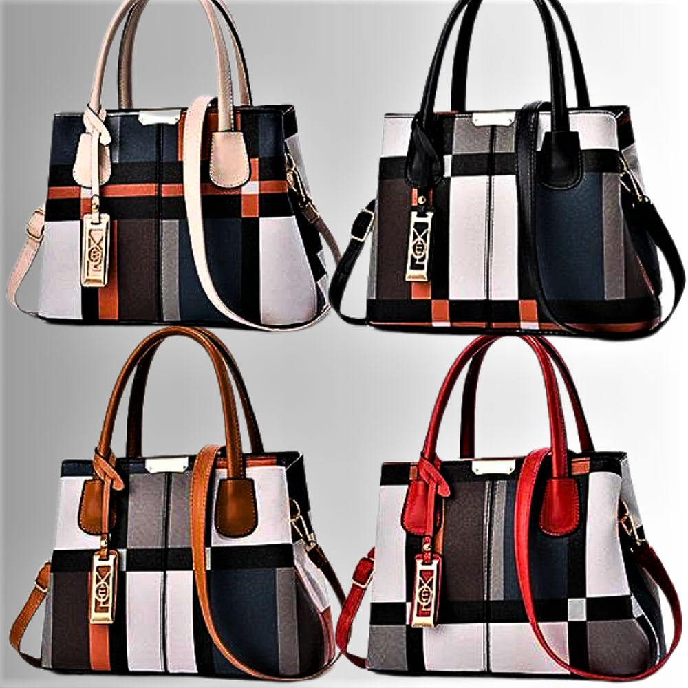 Bolso de moda de tela multicolor La originalidad se une a la modernidad