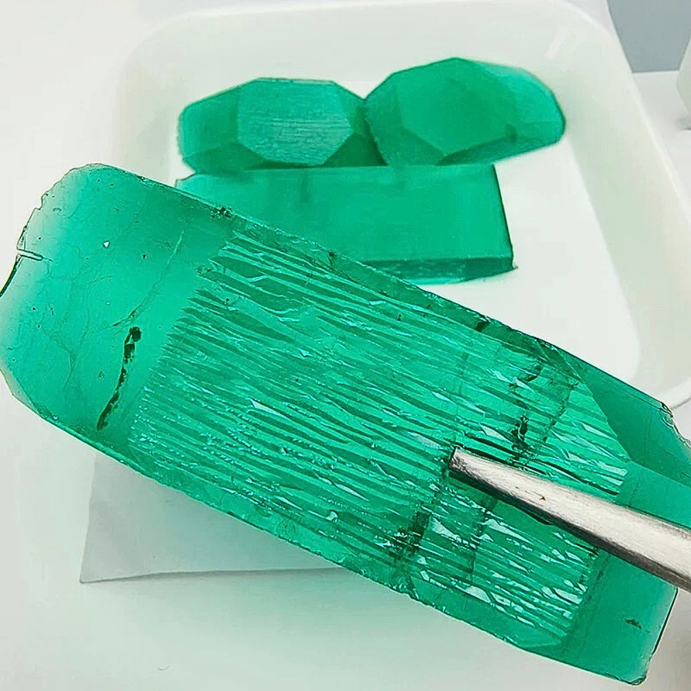 Smeraldo Colombiano Taglio Cuscino Allungato