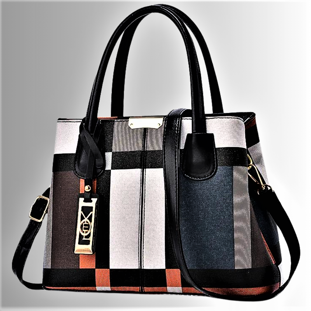 Bolso de moda de tela multicolor La originalidad se une a la modernidad