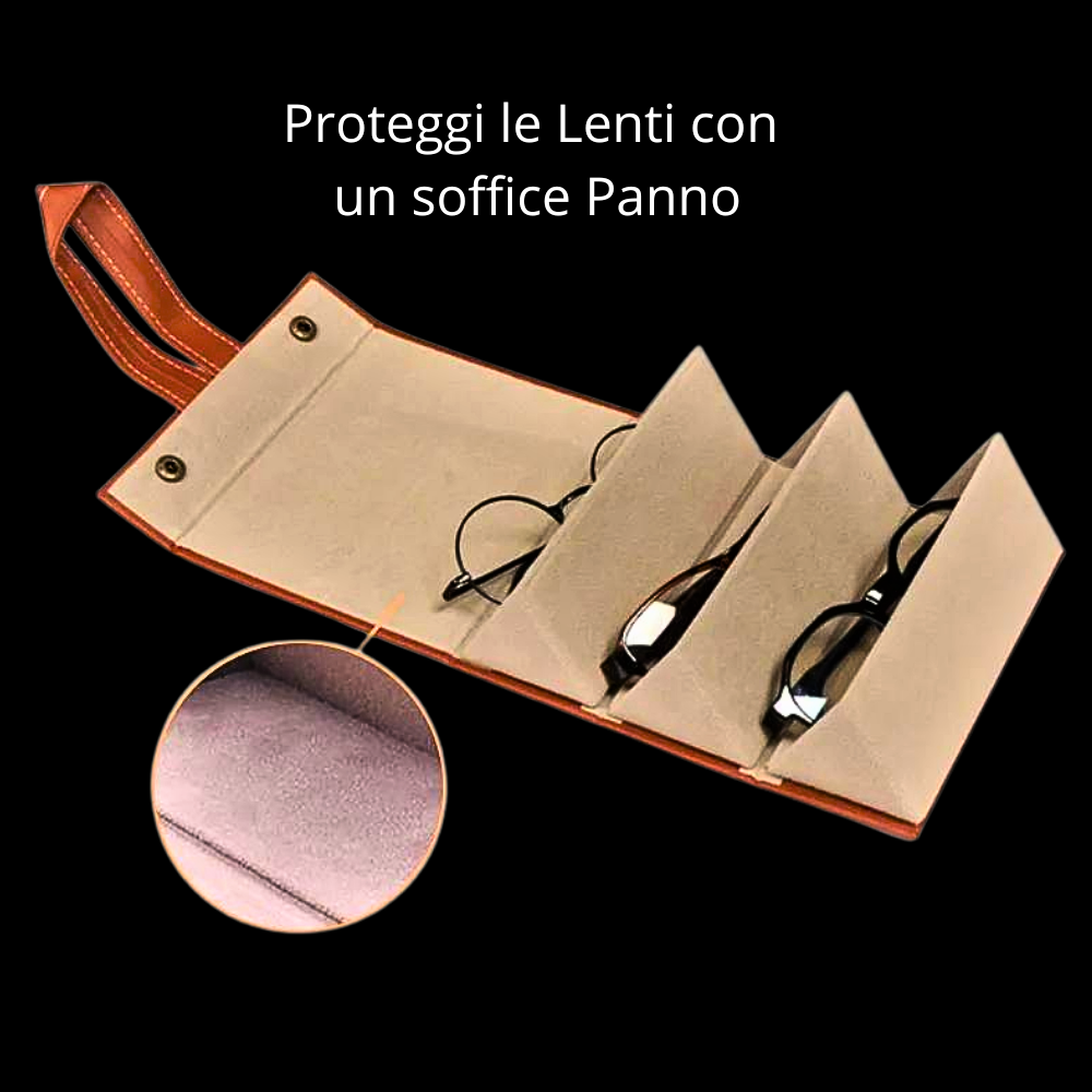 Estuche de viaje para gafas ¡Protege tus gafas con estilo!