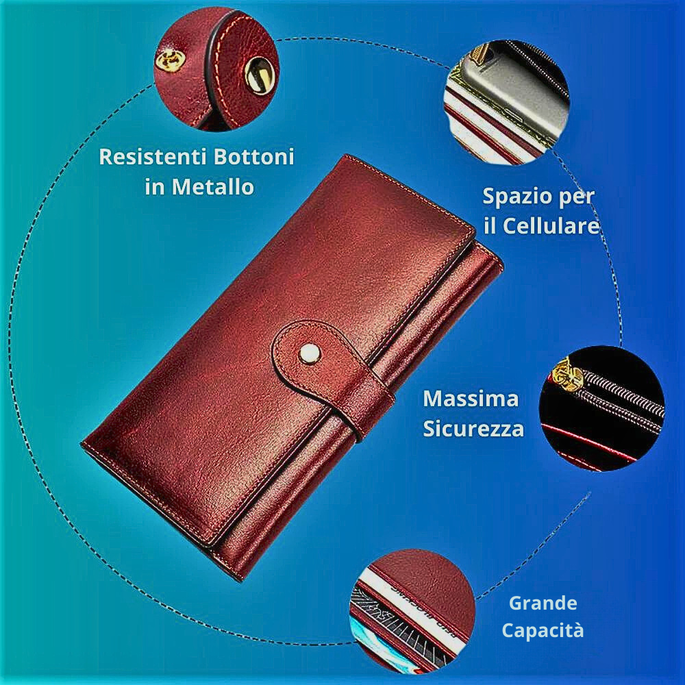 Carteras de piel de becerro auténtica Calidad, estilo y artesanía