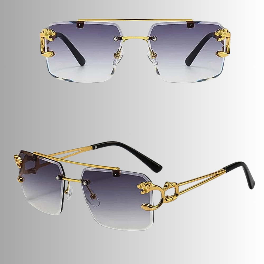 Gafas de sol de moda con lentes degradadas