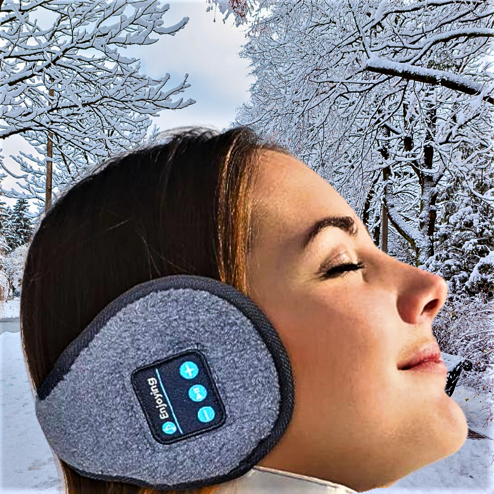 Banda para calentar los oídos con Bluetooth: ¡música y calidez para tu invierno!