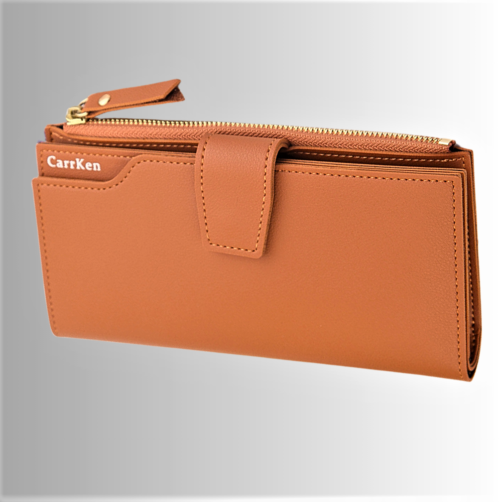 Cartera larga súper funcional