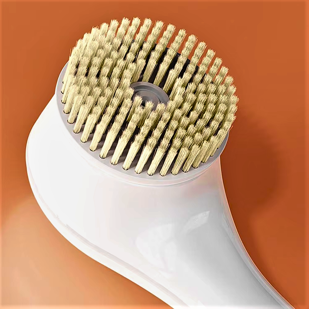 Spazzola Elettrica per Doccia 3-in-1: Pulizia Profonda, Massaggio e Relax Totale