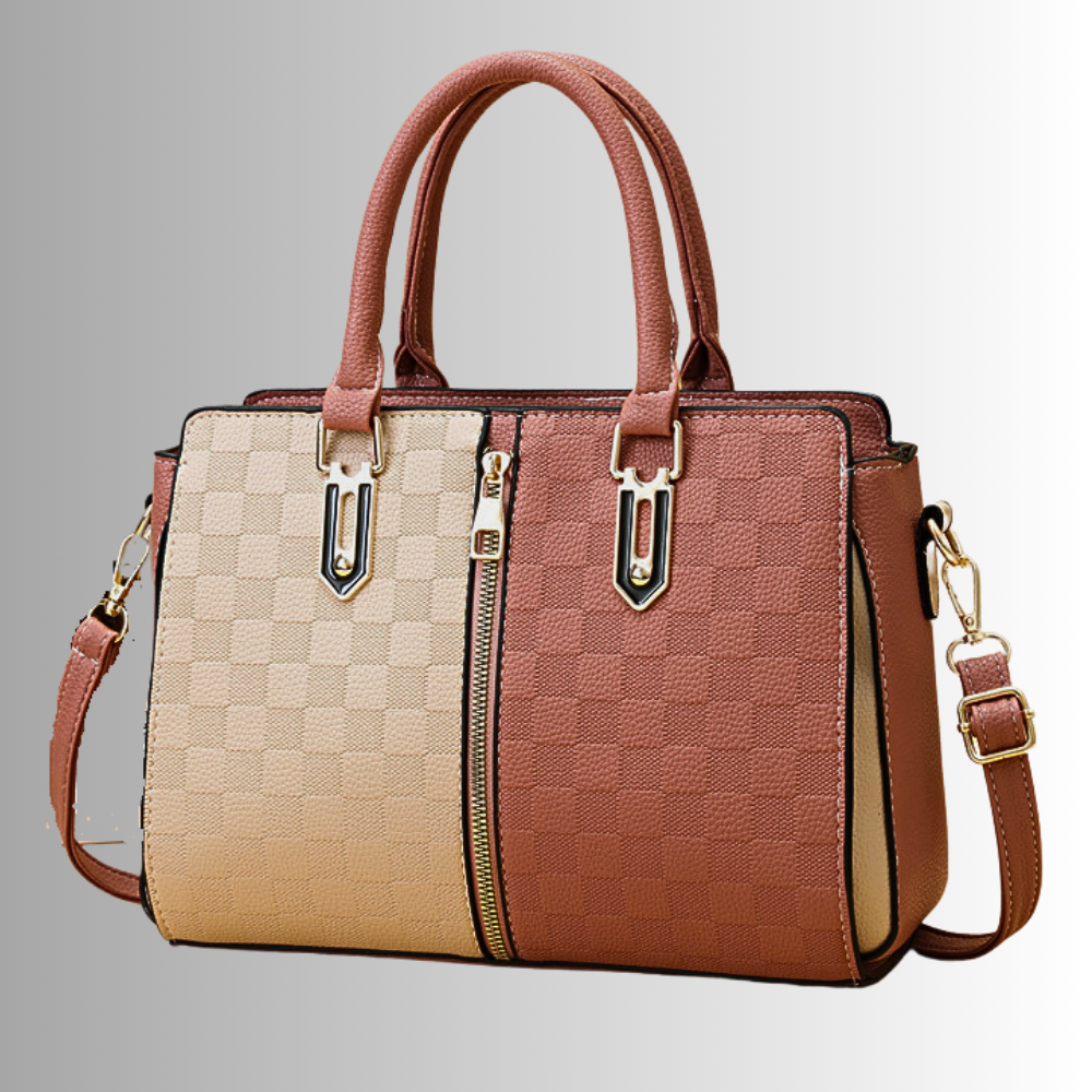 Bolso elegante de dos tonos