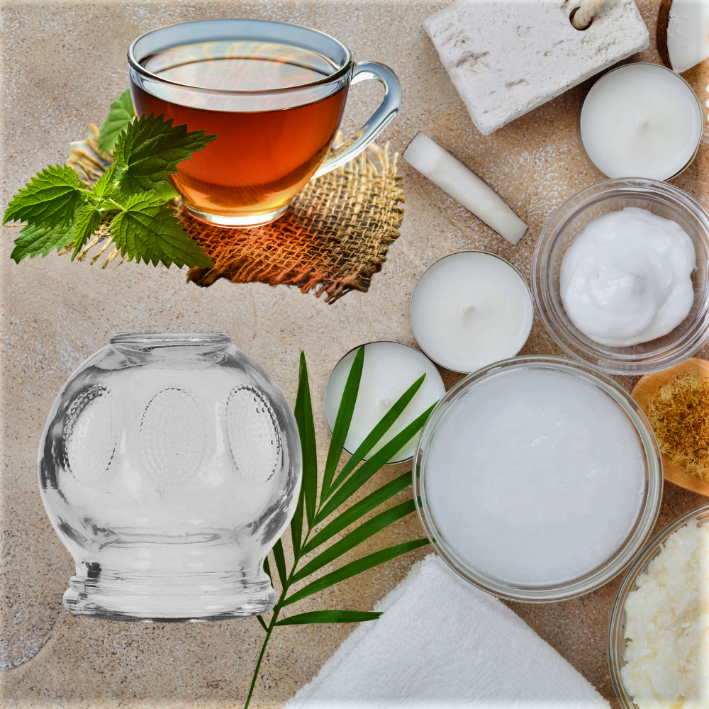 Set di 7 Coppette in Vetro per Coppettazione