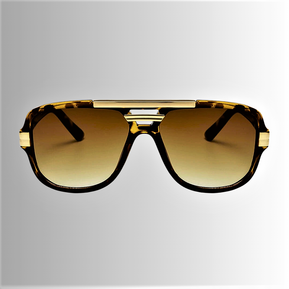 Gafas de sol bicolor: diseño elegante y lujoso