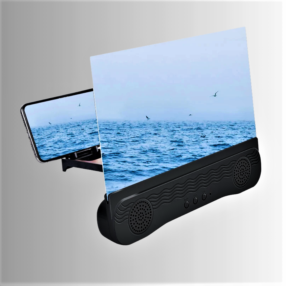 Schermo 3D con Amplificatore per Smartphone
