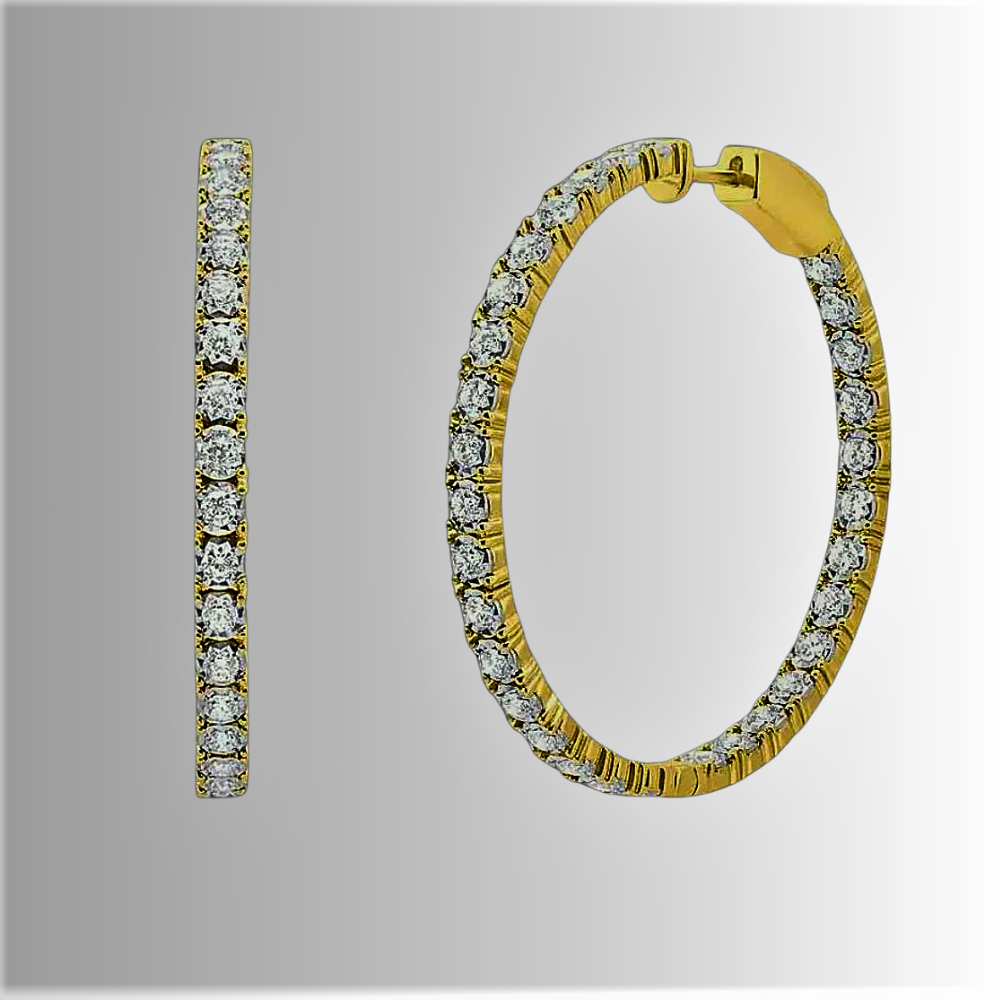 Orecchini "Cerchi di Luce" Eleganza e Stile