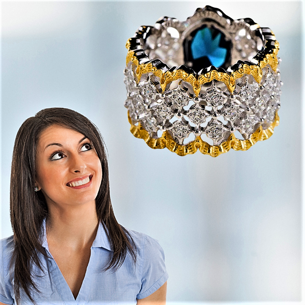Buccellati Style Band Only for True Connoisseurs