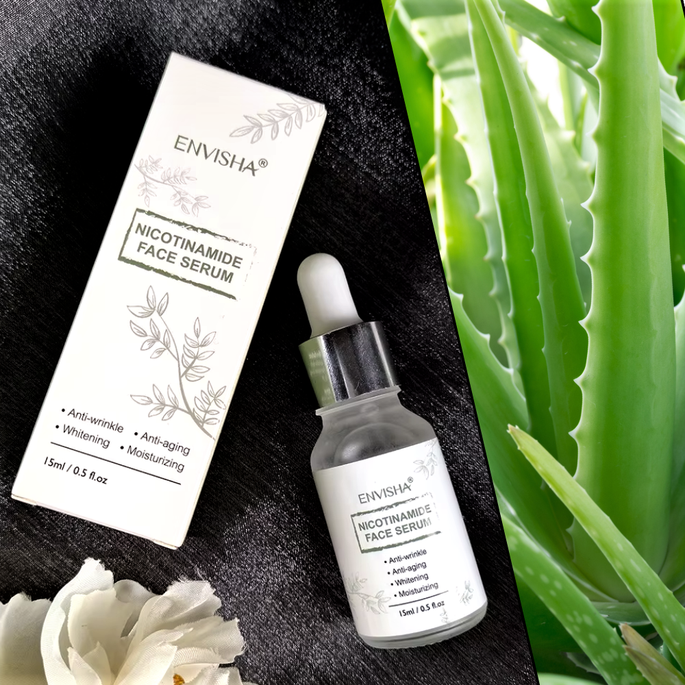 Suero antiedad con nicotinamida: luminosidad e hidratación profunda para una piel perfecta