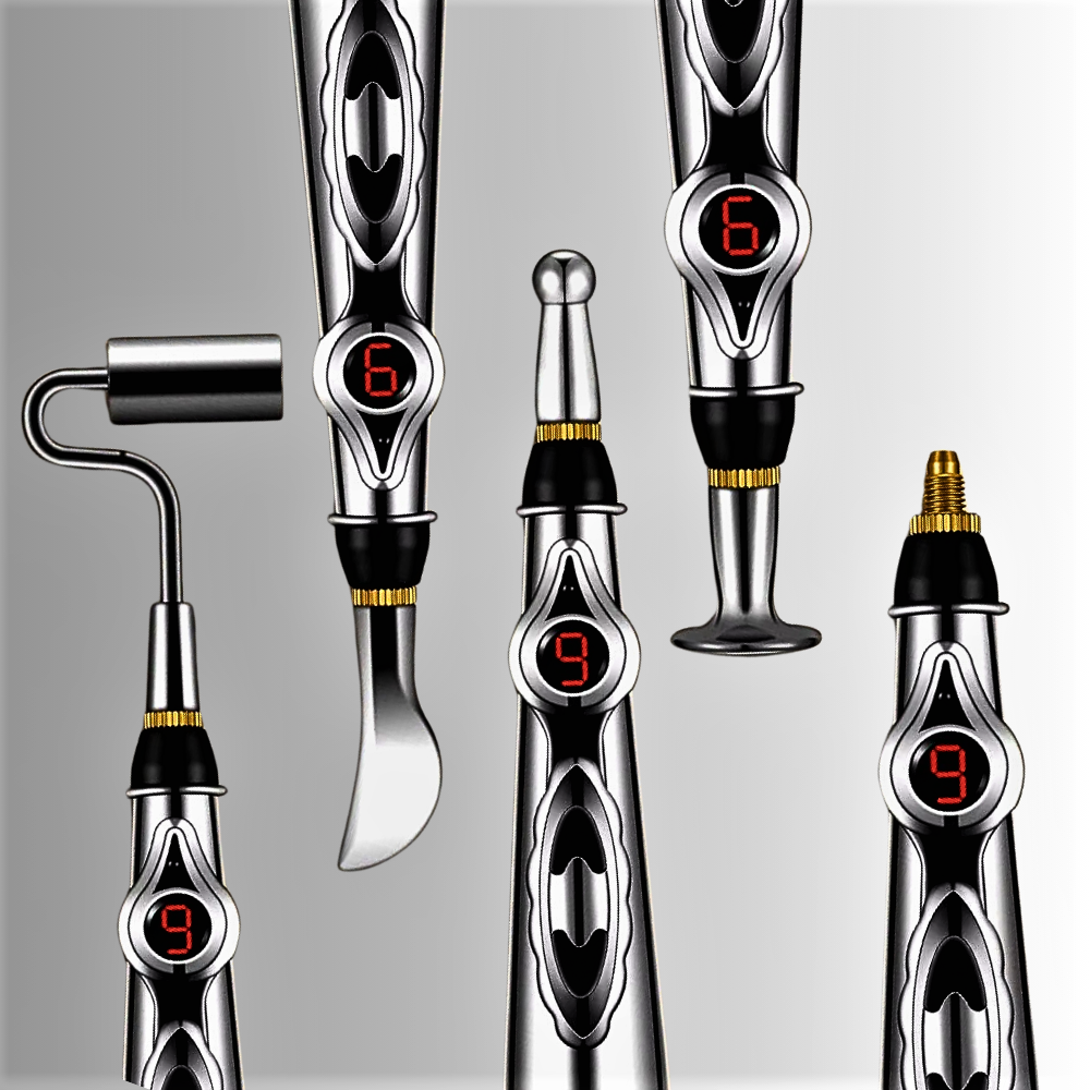 Penna Elettronica per Agopuntura Senza Aghi con EMS Integrata