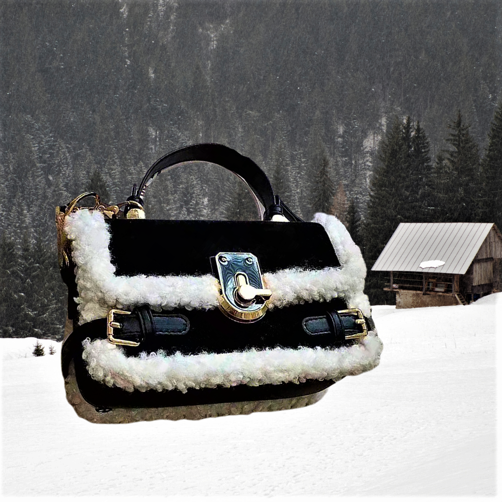Mini bolso estilo otoño/invierno y textura refinada