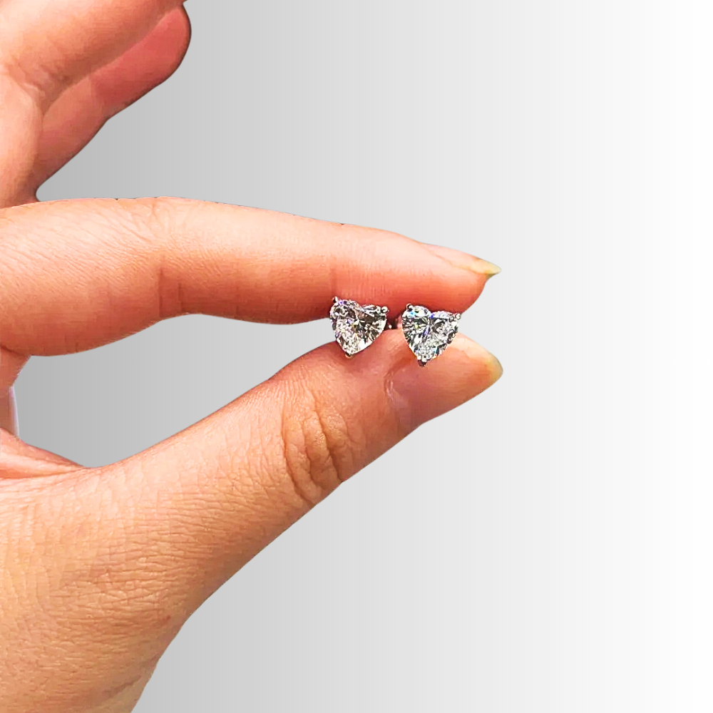 Diamanti Lab Grown Taglio Cuore da ct 1,00 a ct 5,00