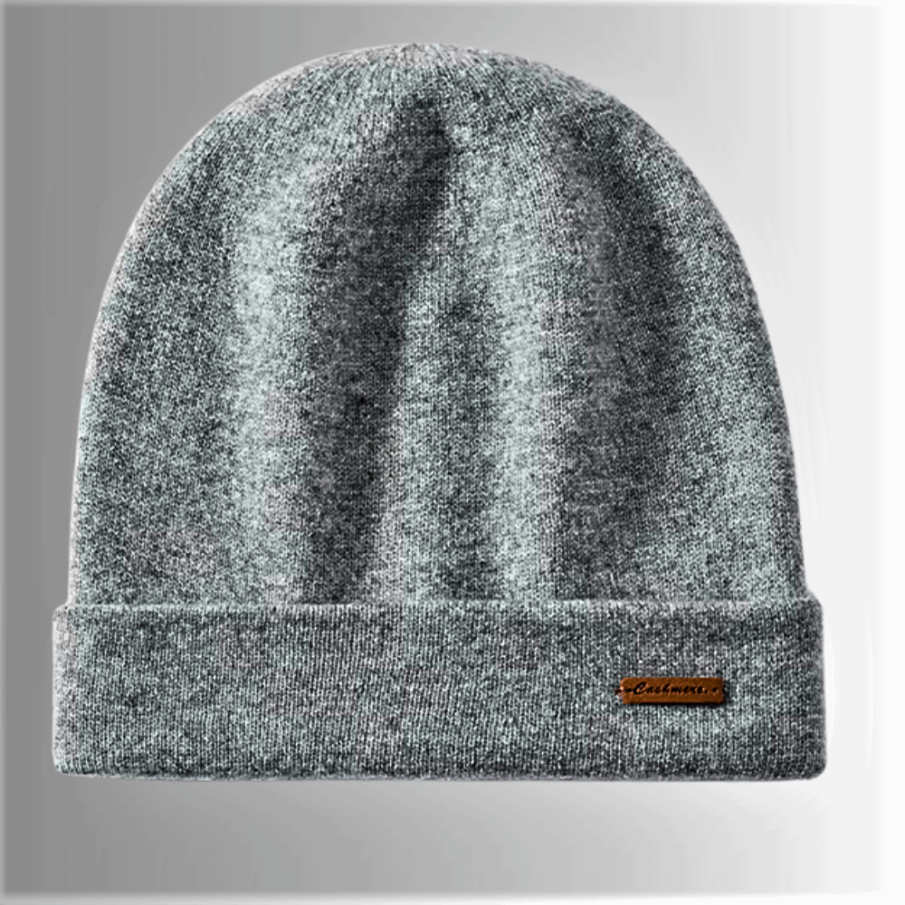 Cappello a Doppio Strato in 100% Puro Cachemire: Calore ed Eleganza Senza Tempo