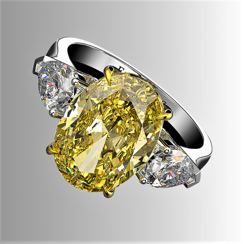 Three Stone Ring A Splendid Source of Light to Enhance Your Class
