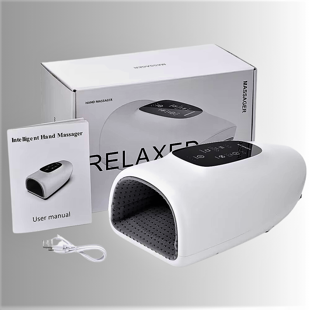 Dispositivo médico electrónico para masajes de masoterapia, shiatsu y acupuntura para manos y muñecas