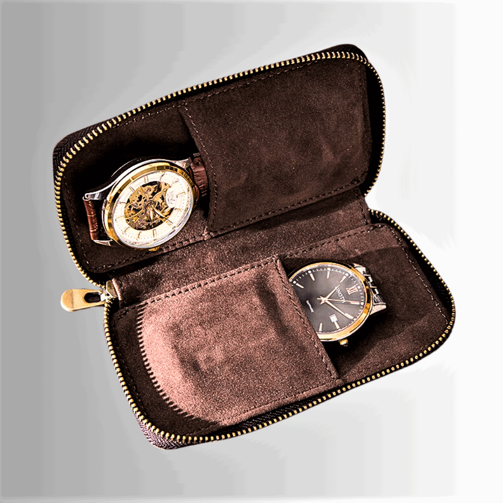 Organizer per Orologi: Eleganza Artigianale e Lusso Intramontabile in Vera Pelle