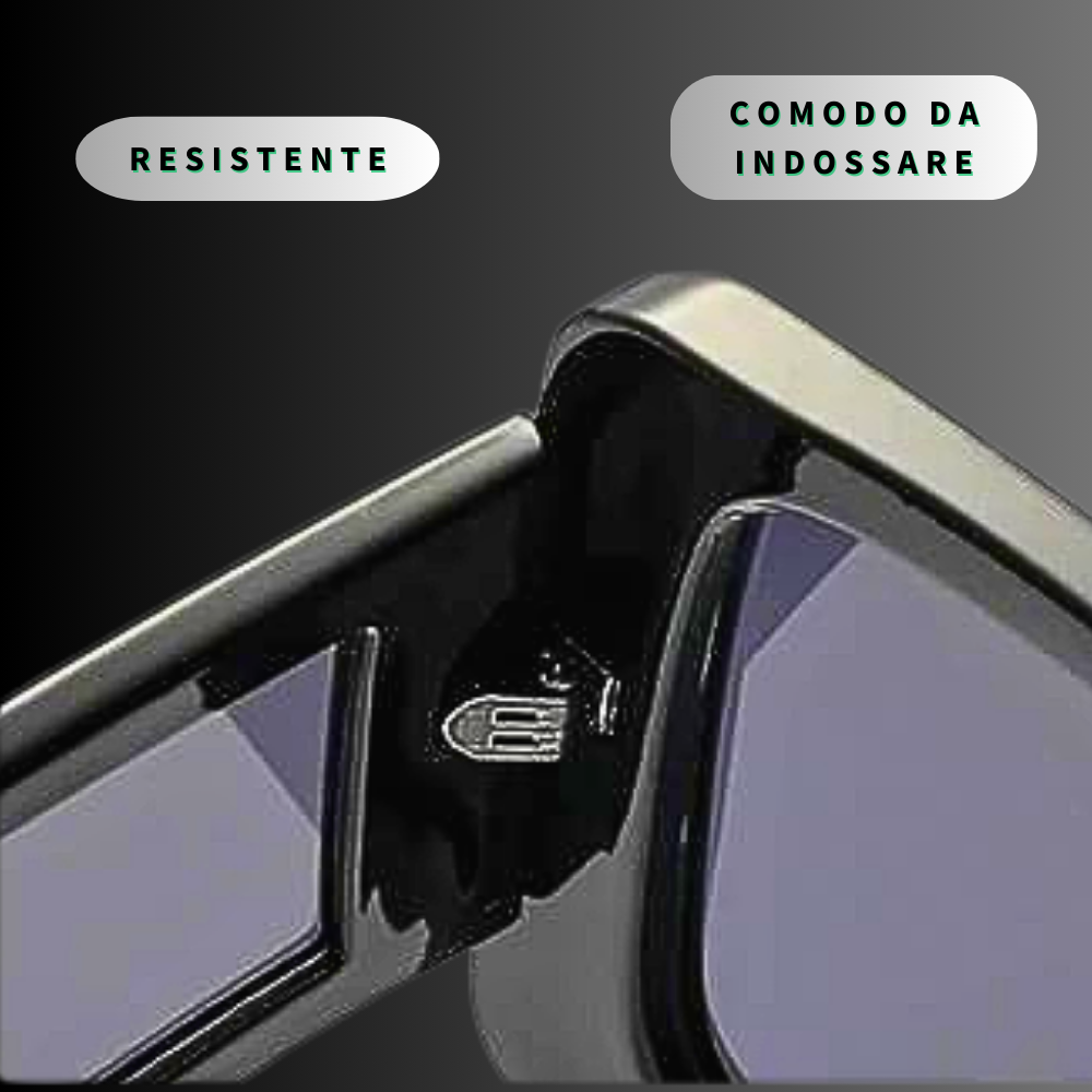 Gafas de sol "Avant-Garde" con montura de moda de gran tamaño