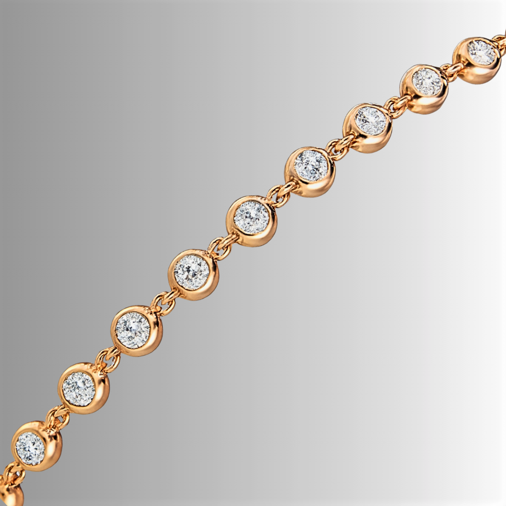 Collana con Castoni a Cipollina in Moissaniti