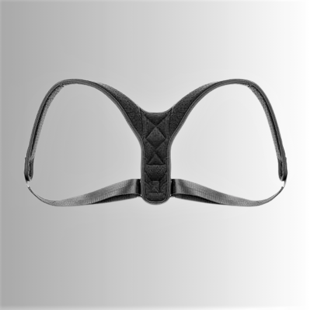 Corrector de postura ajustable para espalda y hombros