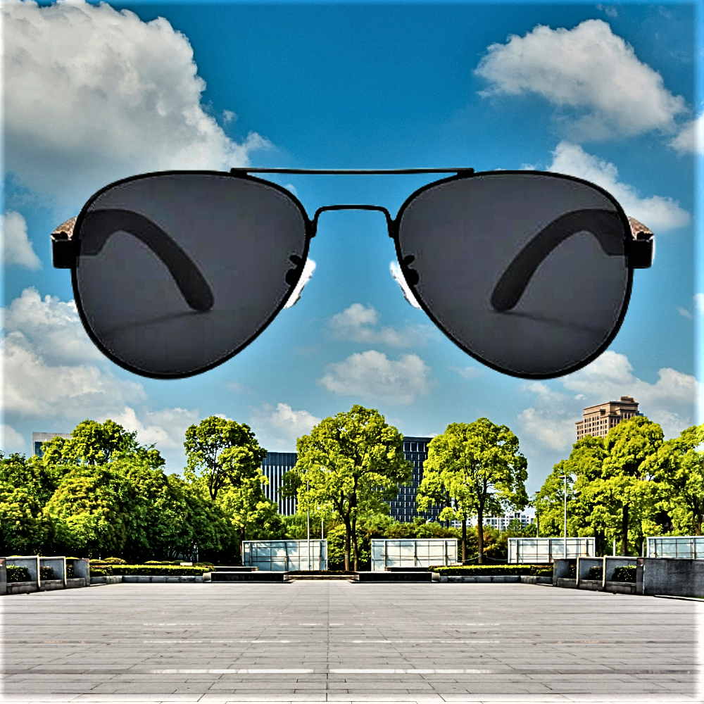 Gafas de sol de piloto de madera hechas a mano: homenaje a la naturaleza