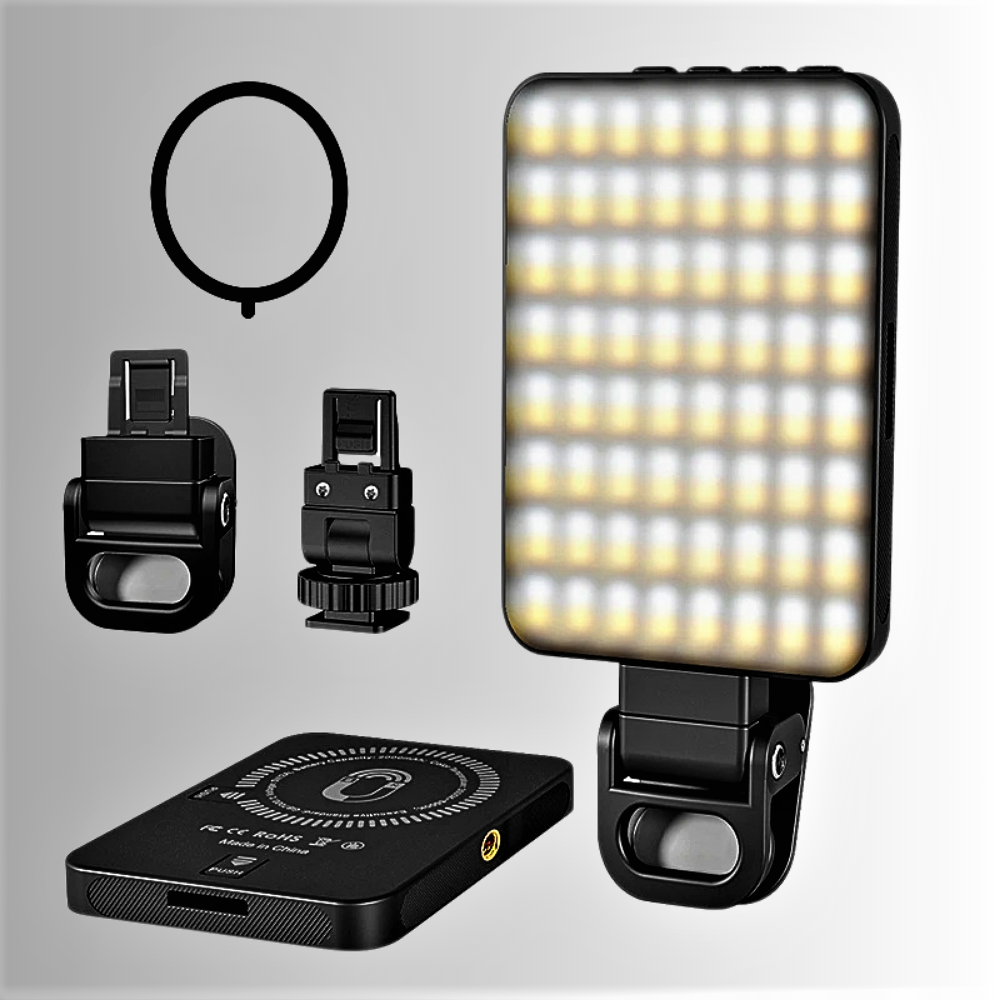 Lámpara LED magnética profesional: el accesorio imprescindible para fotografías y vídeos perfectos