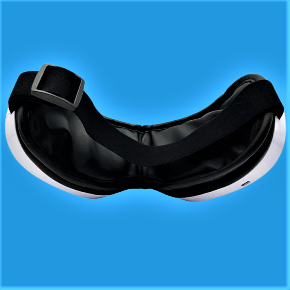 Masajeador de ojos Bluetooth ¡Relájate y bienestar para tus ojos!
