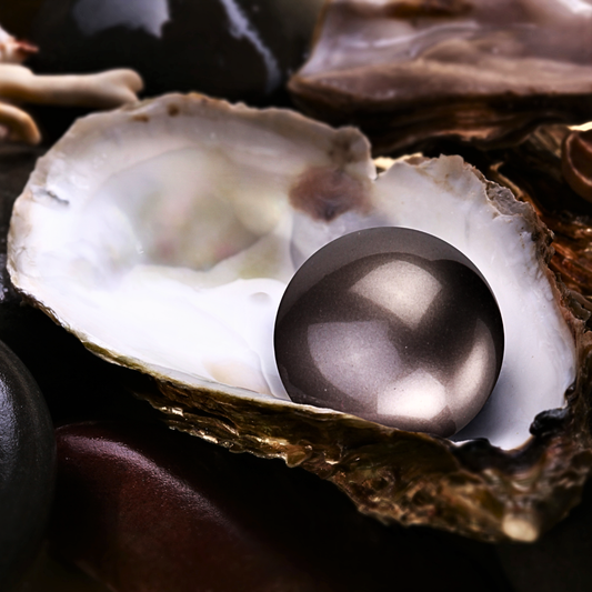 Anello con Perla di Tahiti Naturale da 10-11 MM