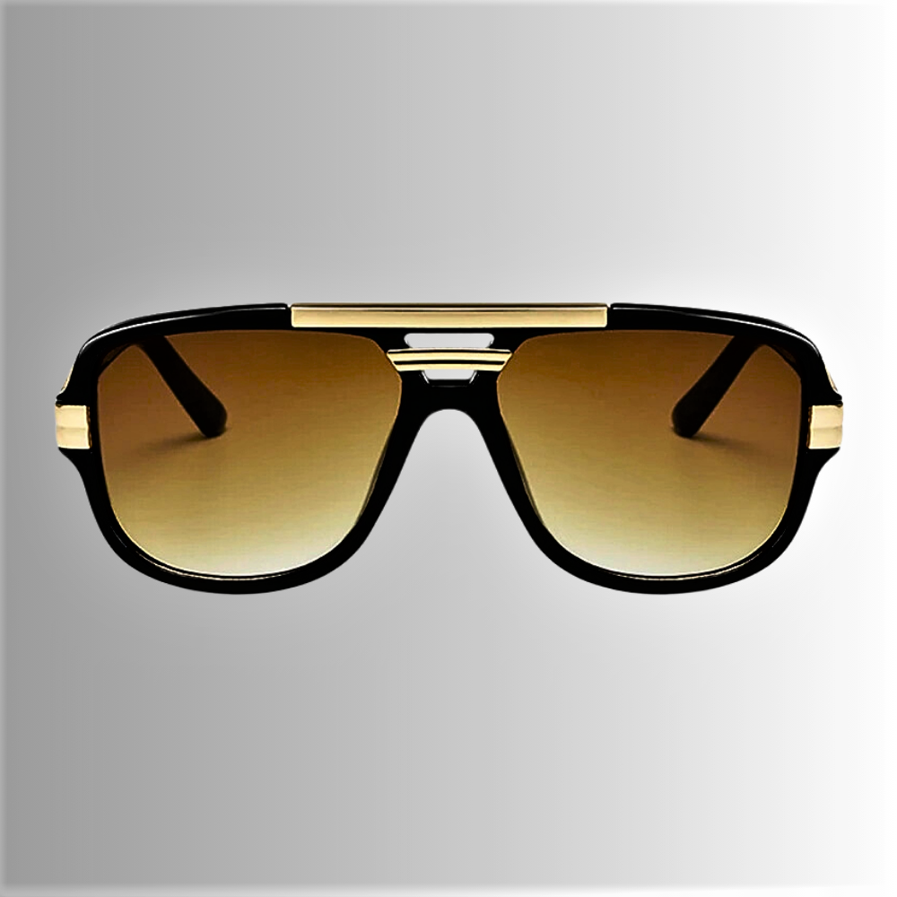 Gafas de sol bicolor: diseño elegante y lujoso