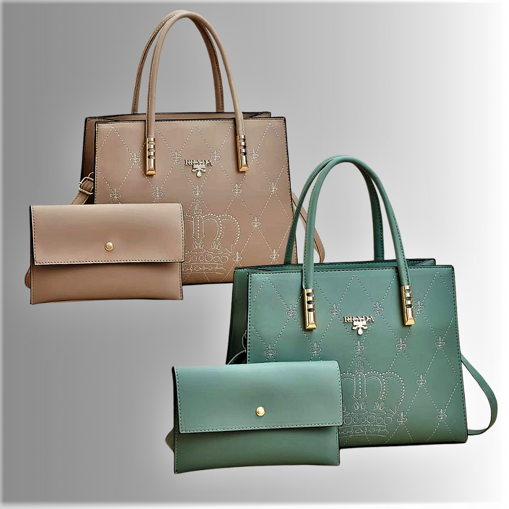 Conjunto Bolso con Monedero Sencillez y Refinamiento